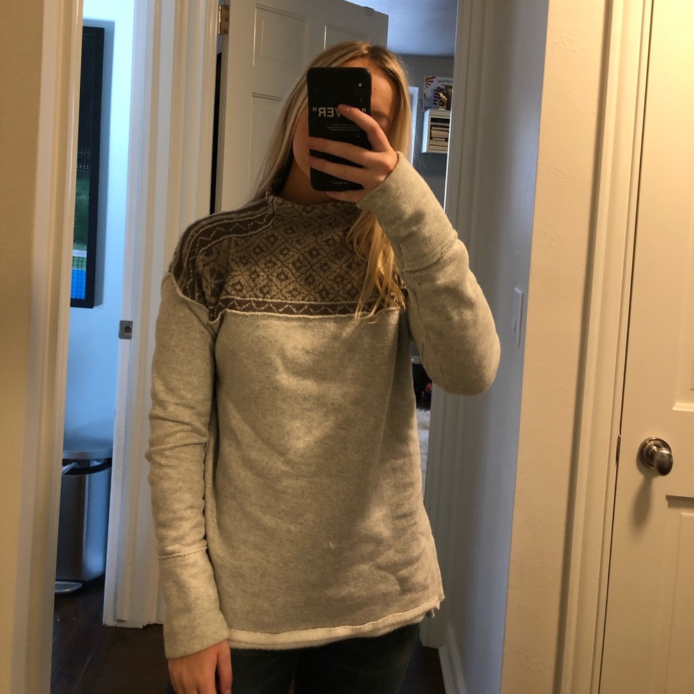 Free People Mock Neck Sweater